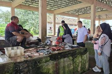 Pedagang di Pasar Diminta Perhatikan Kebersihan dan Higienitas