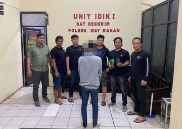 Hendak Kabur Pelaku Curi Handphone Diringkus Satreskrim 