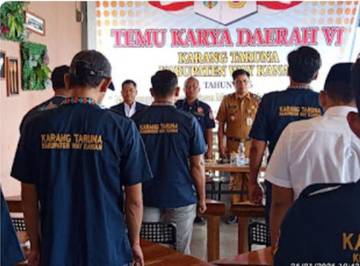 Karang Taruna Way Kanan Gelar Temu Karya Daerah