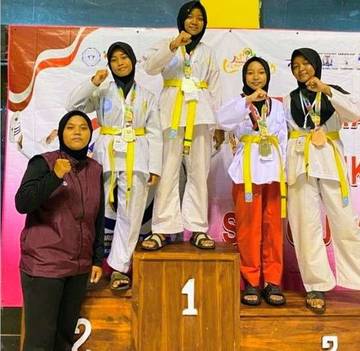 MIN 2 Way Kanan Raih Empat Medali Taekwondo