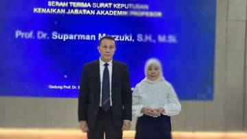 Suparman Marzuki, Profesor Baru UII Bidang Ilmu HAM