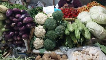 Stok Melimpah, Harga Sayuran di Pasar Beringharjo Anjlok