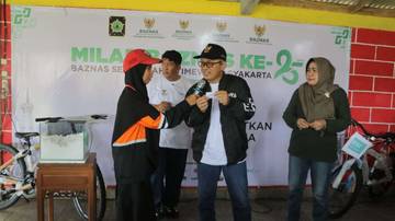 Milad ke-25, Baznas DIY Gelar Jalan Sehat Bersama
