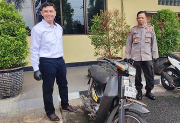 Lupa Cabut Kunci, Motor Warga Trirenggo Raib Sekejap