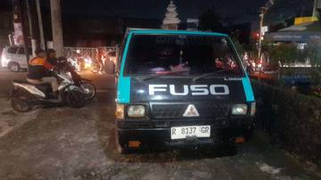 Pikap dan Motor Beradu di Sewon, Satu Korban Terluka