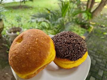 Cara Gampang Membuat Donat Labu Kuning Enak
