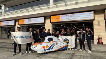 Garuda UNY Raih Podium Satu Shell Eco-Marathon 2026